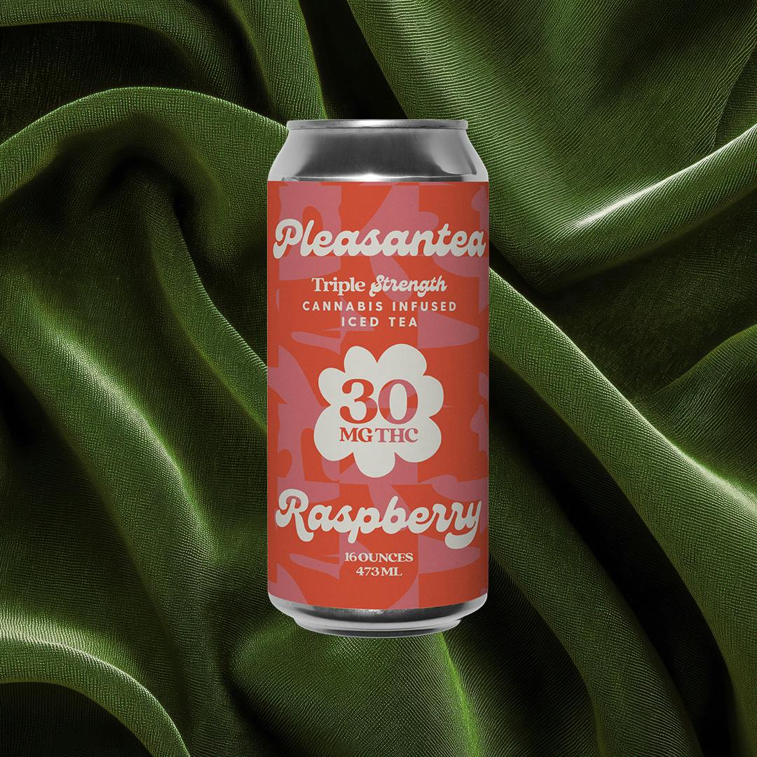 Photograph of Product: Pleasantea Raspberry Tea 30mg