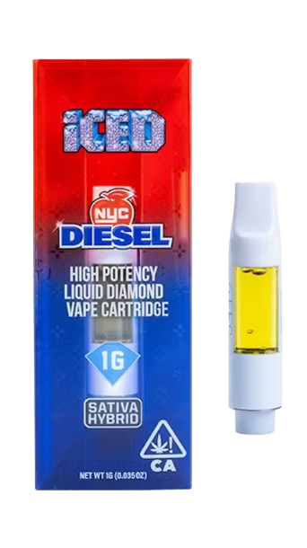 Photograph of product: NYC DIESEL (H) 1G LIQUID DIAMOND CART