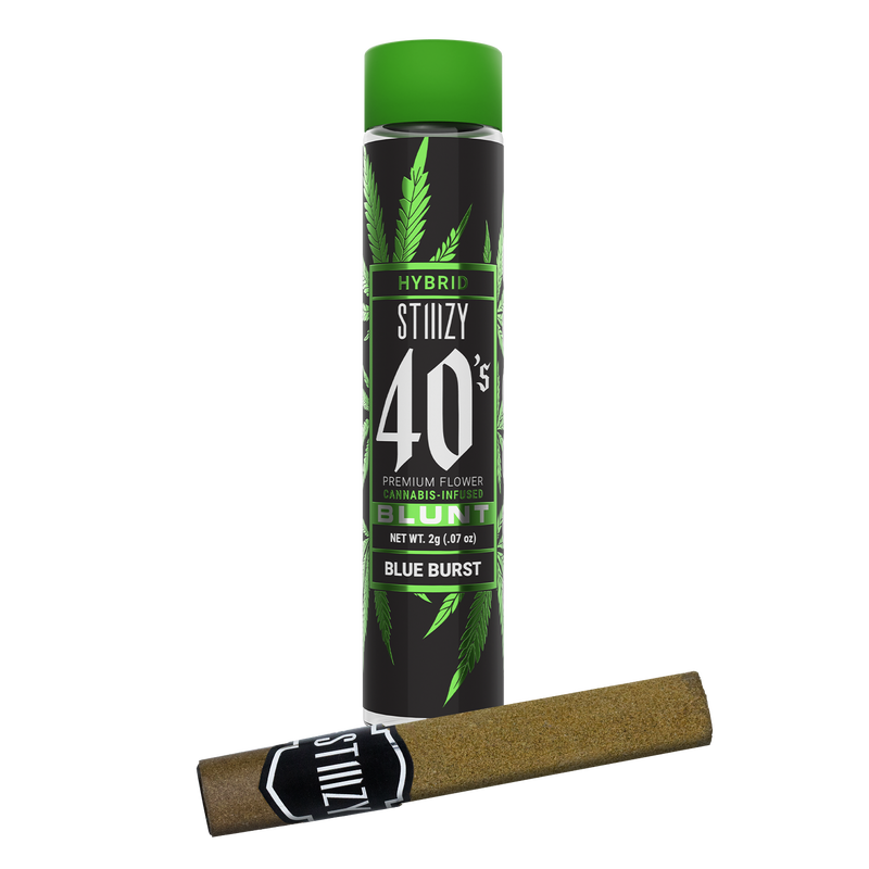 Photograph of product: 40's Infused Blue Burst Blunt 2g