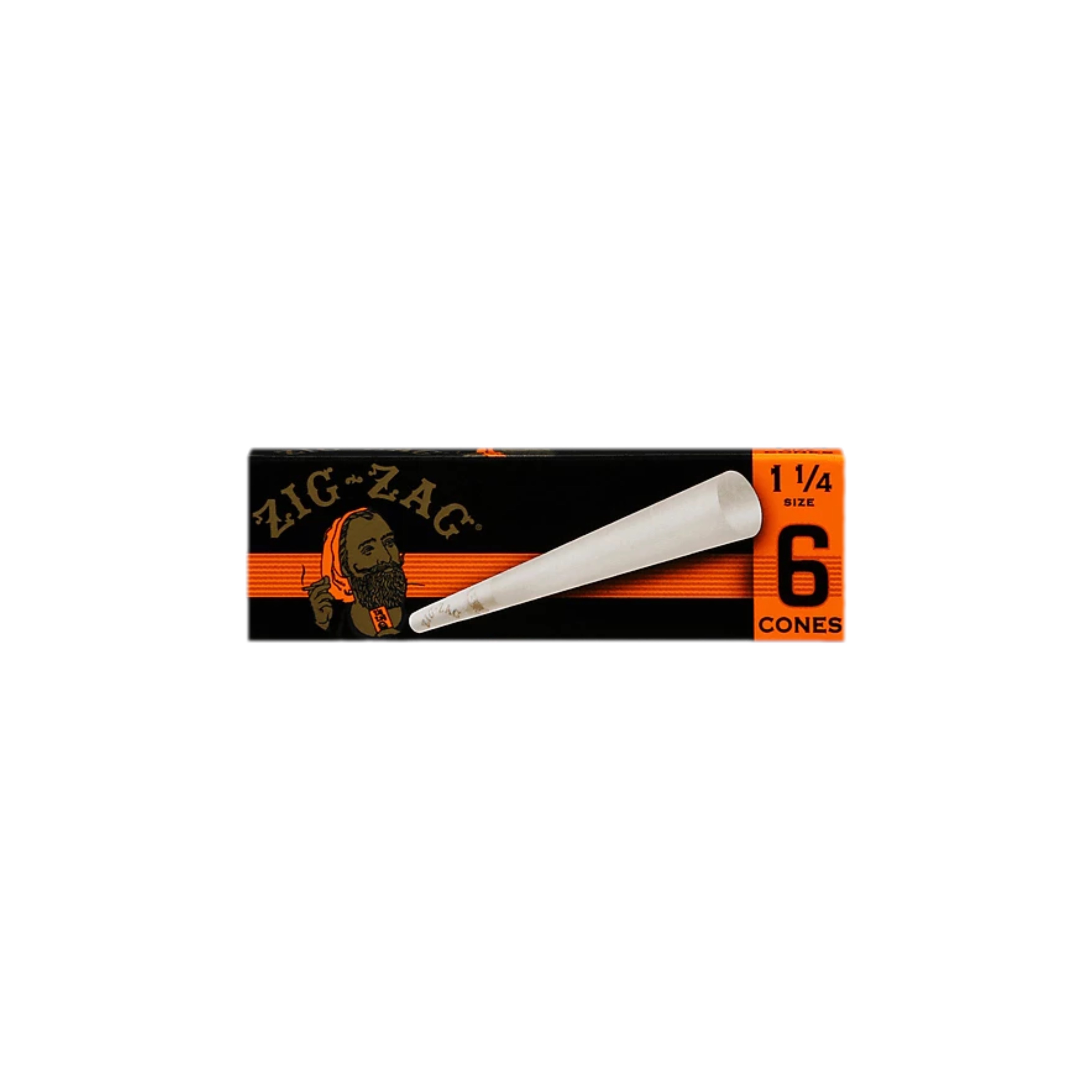 Photograph of product: Zig Zags 1 1/4 Cones, 6 pack