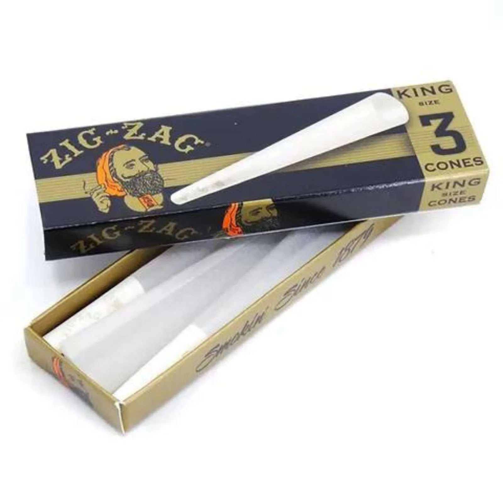 Photograph of product: Zig Zag - King Size Cones 3pk