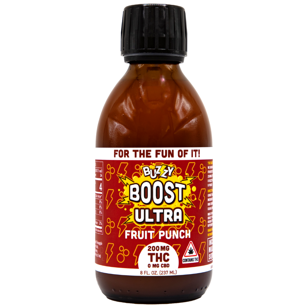 Photograph of product: Buzzy BOOST Fruit Punch - 200mg/1pk