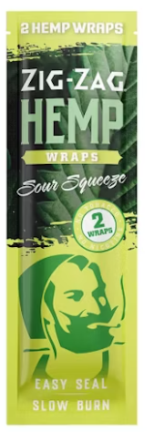 Photograph of product: Zig Zag Hemp Wraps - Sour Squeeze