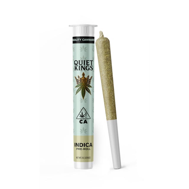 Photograph of product: Malibu Pure Kush pre-roll (1g) - Malibu Pure Kush 1g Preroll