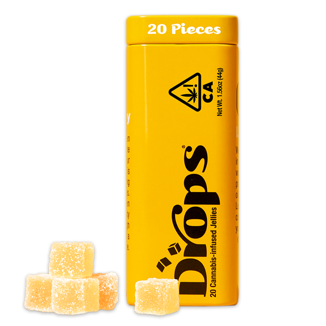Photograph of product: LEMON - LIVE ROSIN JELLIES (44G)