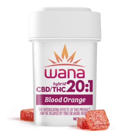 Photograph of product: Classic Blood Orange | 20:1 CBD:THC | 10pk Soft Lozenges