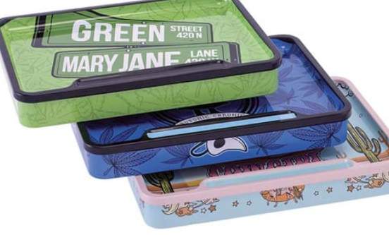 Photograph of product: Fujima | Assorted Designs Stash Box | 8"x5.75"