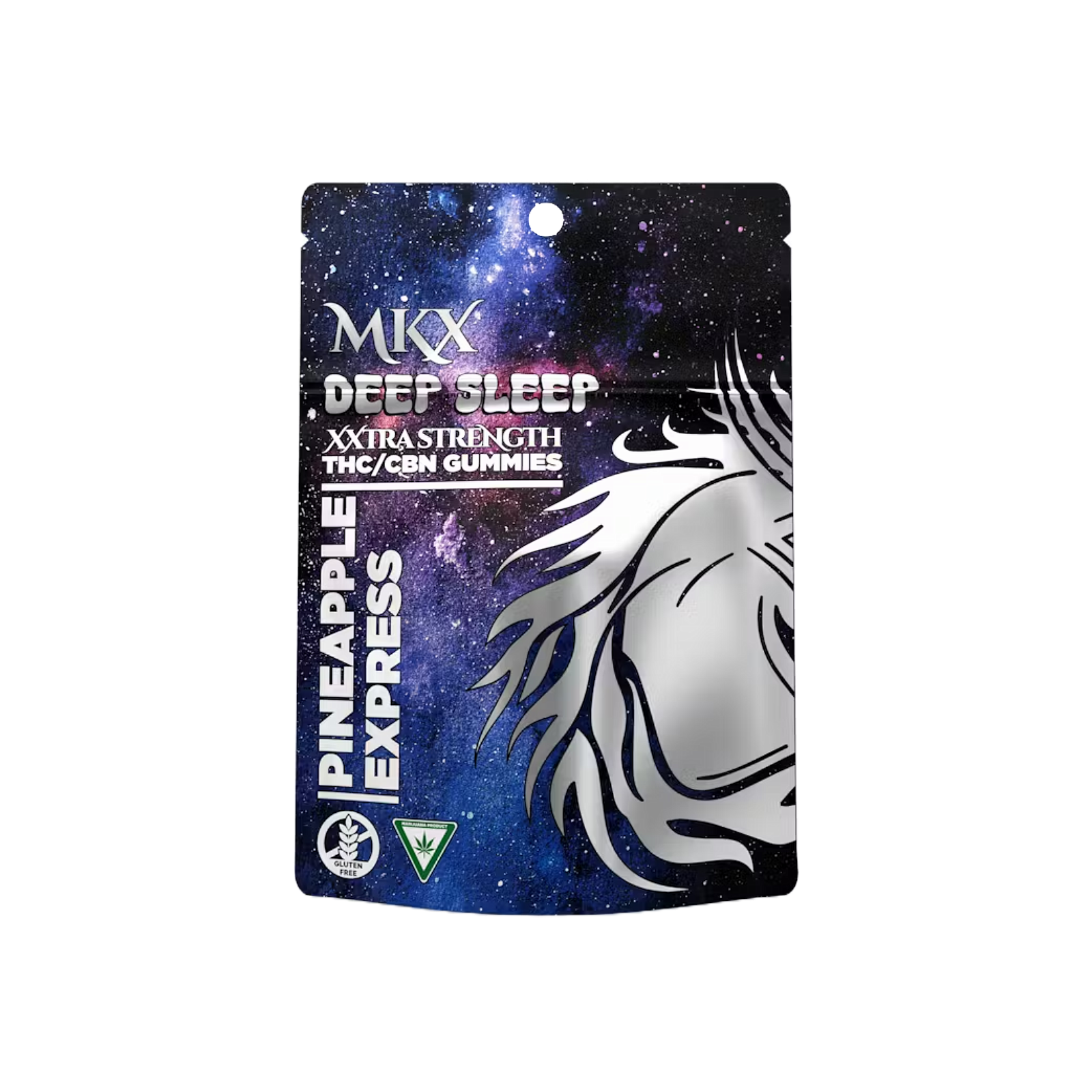 Photograph of product: MKX | PINEAPPLE EXPRESS | GUMMIES | 200MG | REC