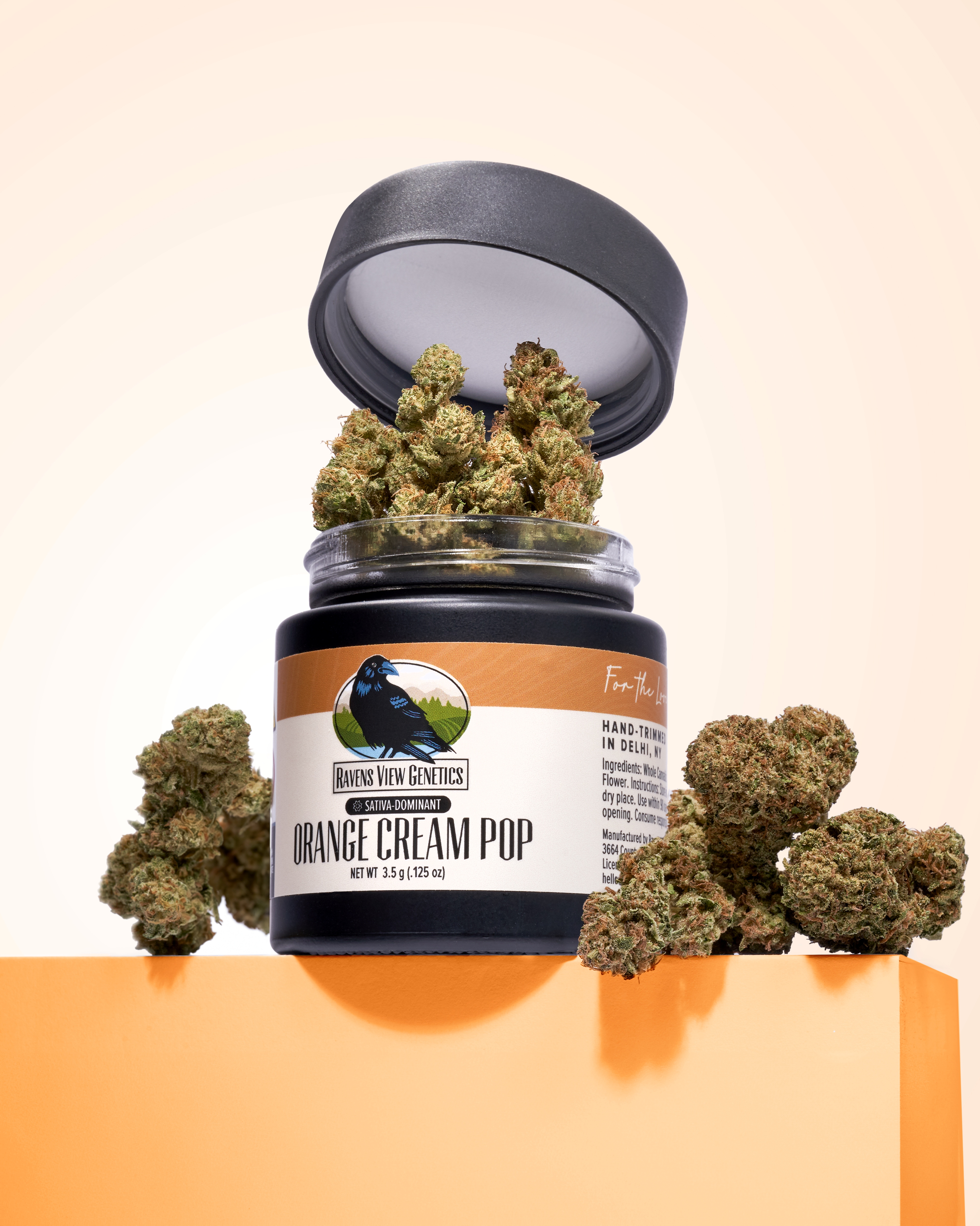 Photograph of product: Orange Cream Pop | 3.5 - 3.5g