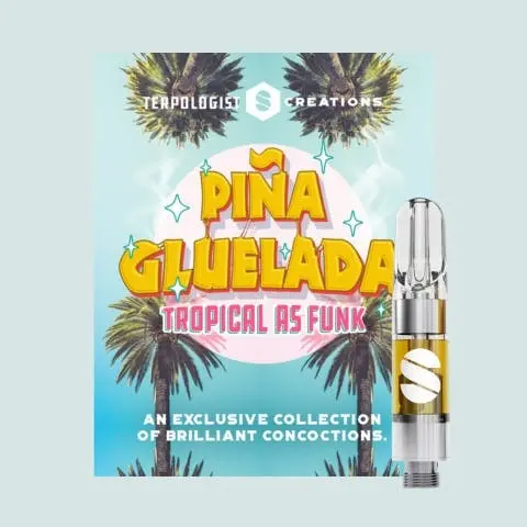 Photograph of product: Liquid Diamond Vape - Pina Gluelada - 0.5g