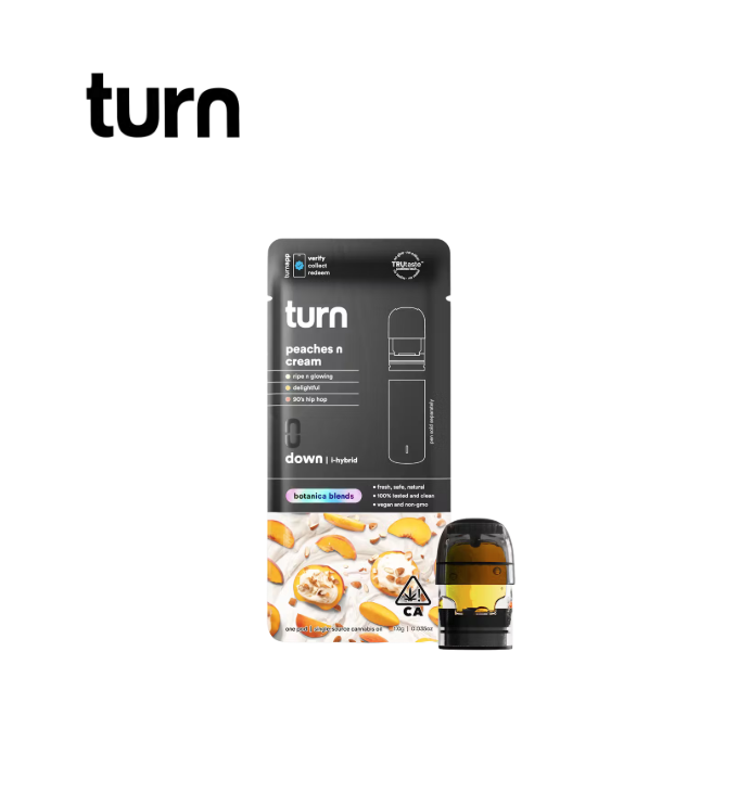 Photograph of product: PEACHES AND CREAM 1G POD