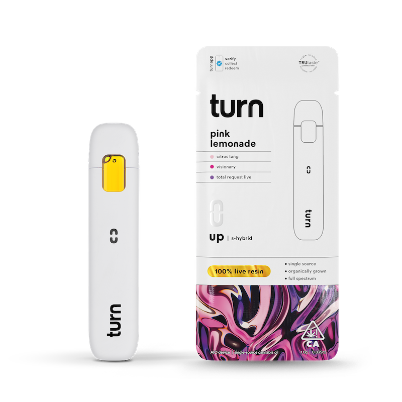 Photograph of product: AIO - Pink Lemonade (Live Resin) - 1g (SH) - Turn