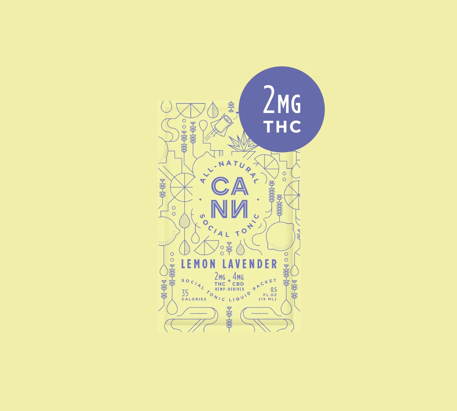 Photograph of product: Cann | Lemon Lavender | Roadie Single