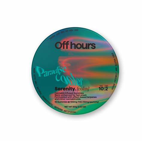 Photograph of product: Off Hours | Edibles | Serenity Paradise Cooler | 10pk | 100mg