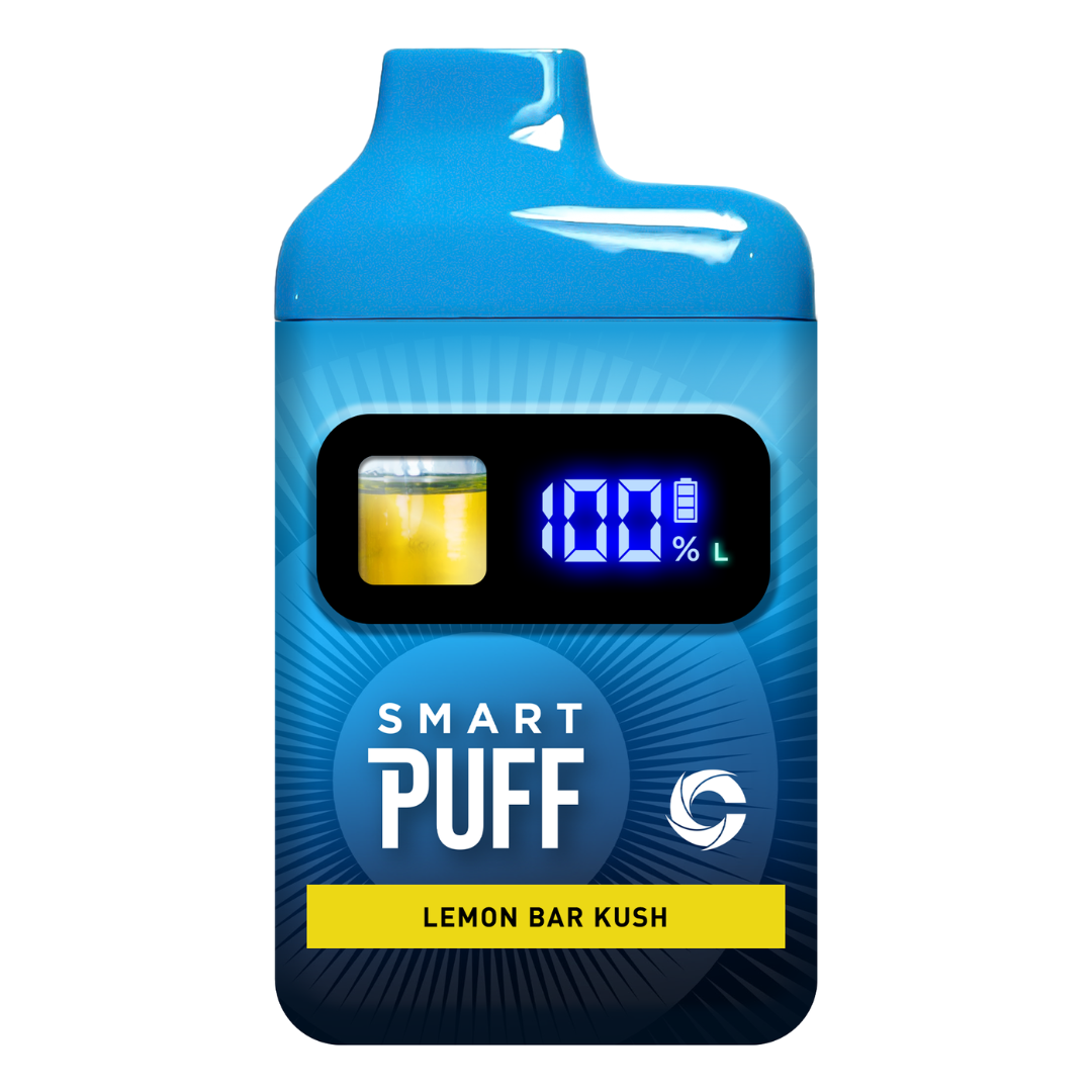 Photograph of product: Cannalicious Labs | Lemon Bar Kush SmartPuff Disposable Vape | 1g