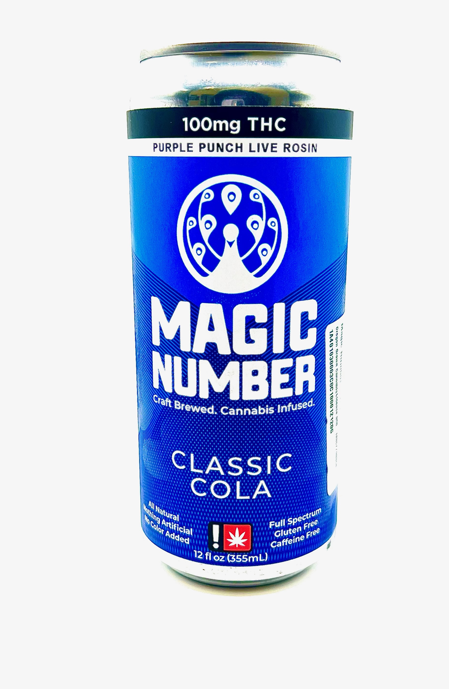 Photograph of product: Magic Number | Classic Cola | TH-oui | Live Rosin | 100mg Infused Soda