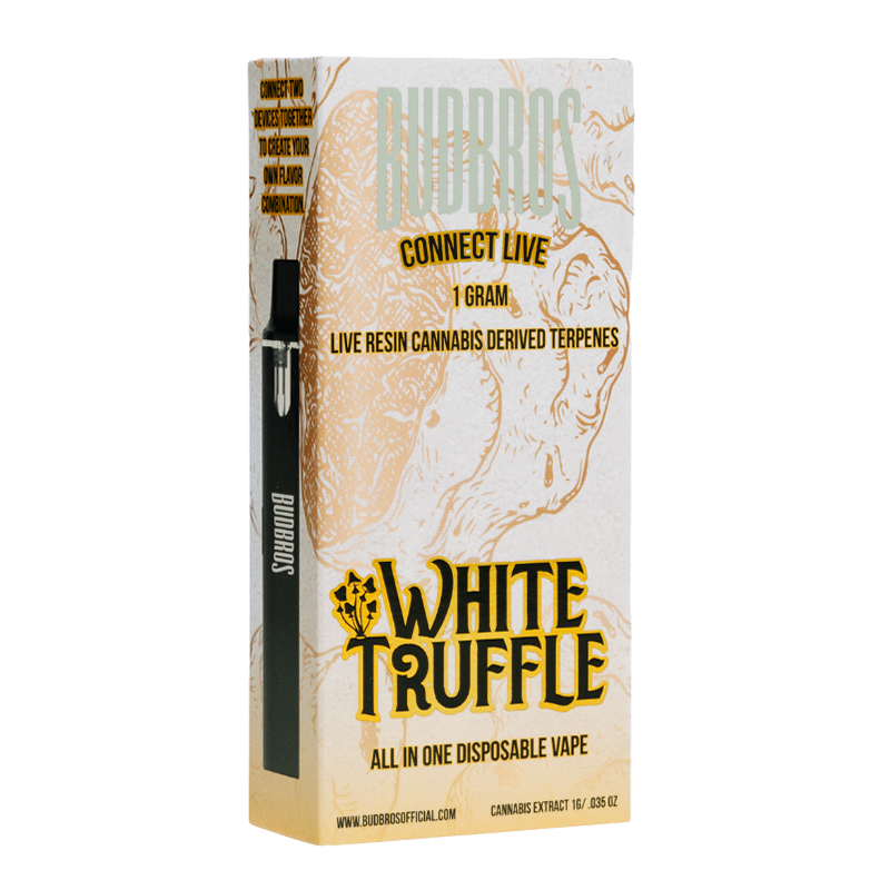 Photograph of product: Bud Bros Connect Live White Truffle Disposable