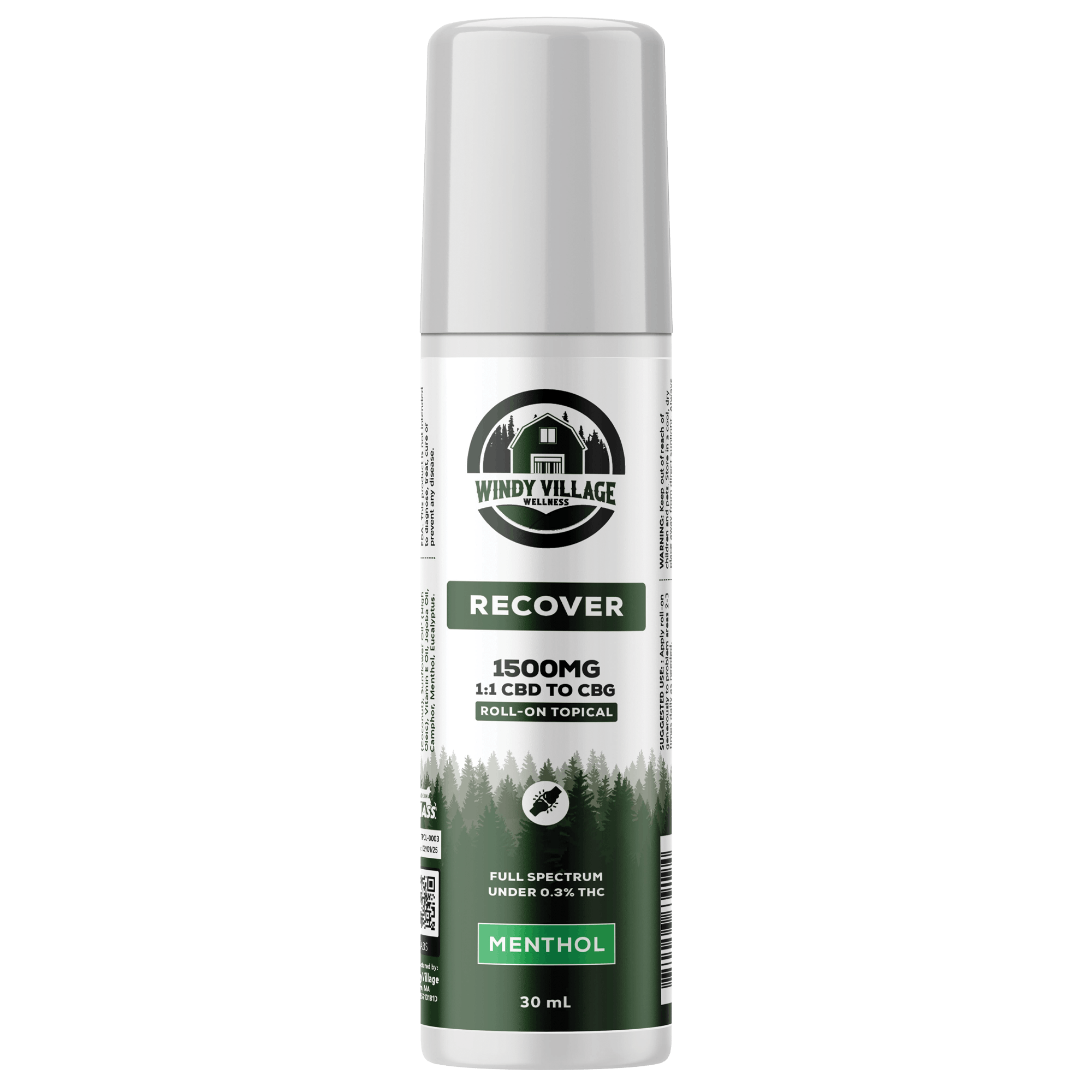 Photograph of product: Salve | Menthol Roll-on 1:1 CBD:CBG