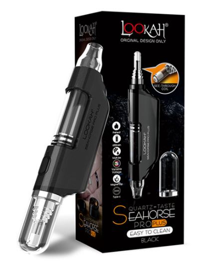 Photograph of product: Lookah - Seahorse Pro Plus Nectar Collector 650 mAh - Black