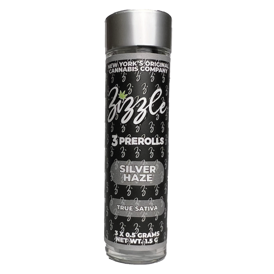 Photograph of Product: Zizzle - Silver Haze 3pk Preroll