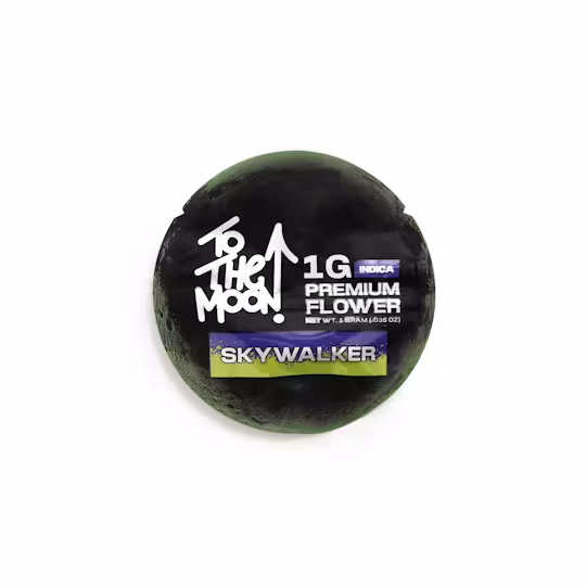 Photograph of product: To The Moon | Skywalker | Oui'd | Flower - 1g