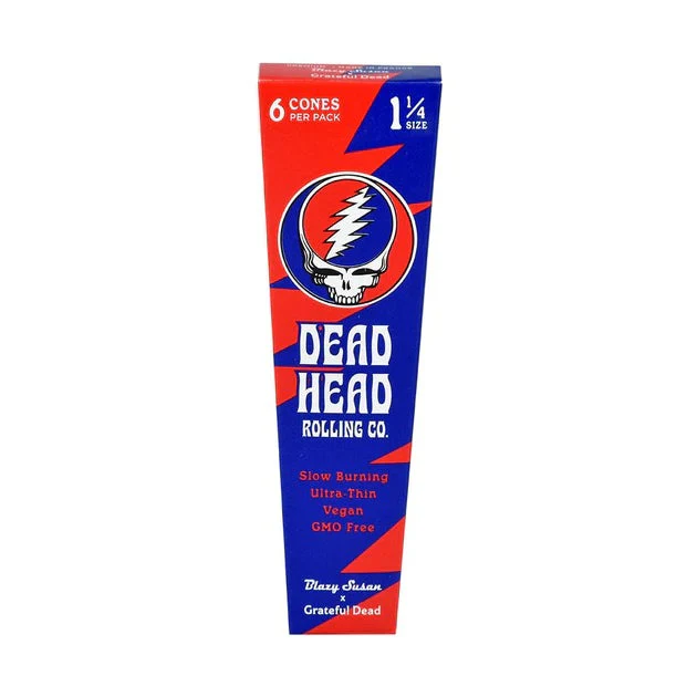 Photograph of product: Blazy Susan x Grateful Dead | Dead Head Cones | 6pk