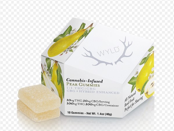 Photograph of product: Gummies | 1:1 Pear | 10x 10mg