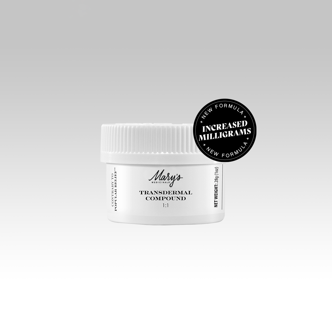 Photograph of product: 1:1 CBD 500MG:TH-oui 500MG TRANSDERMAL COMPOUND