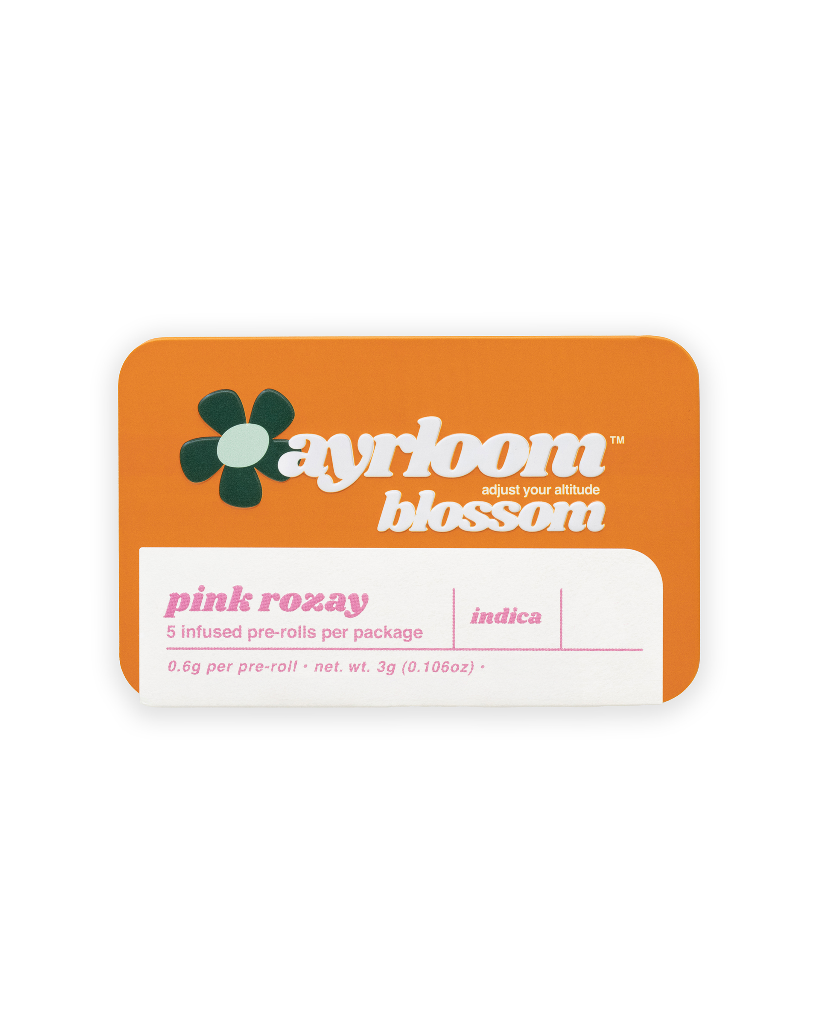 Photograph of product: Blossom Infused PINK ROZAY | 5-Pack