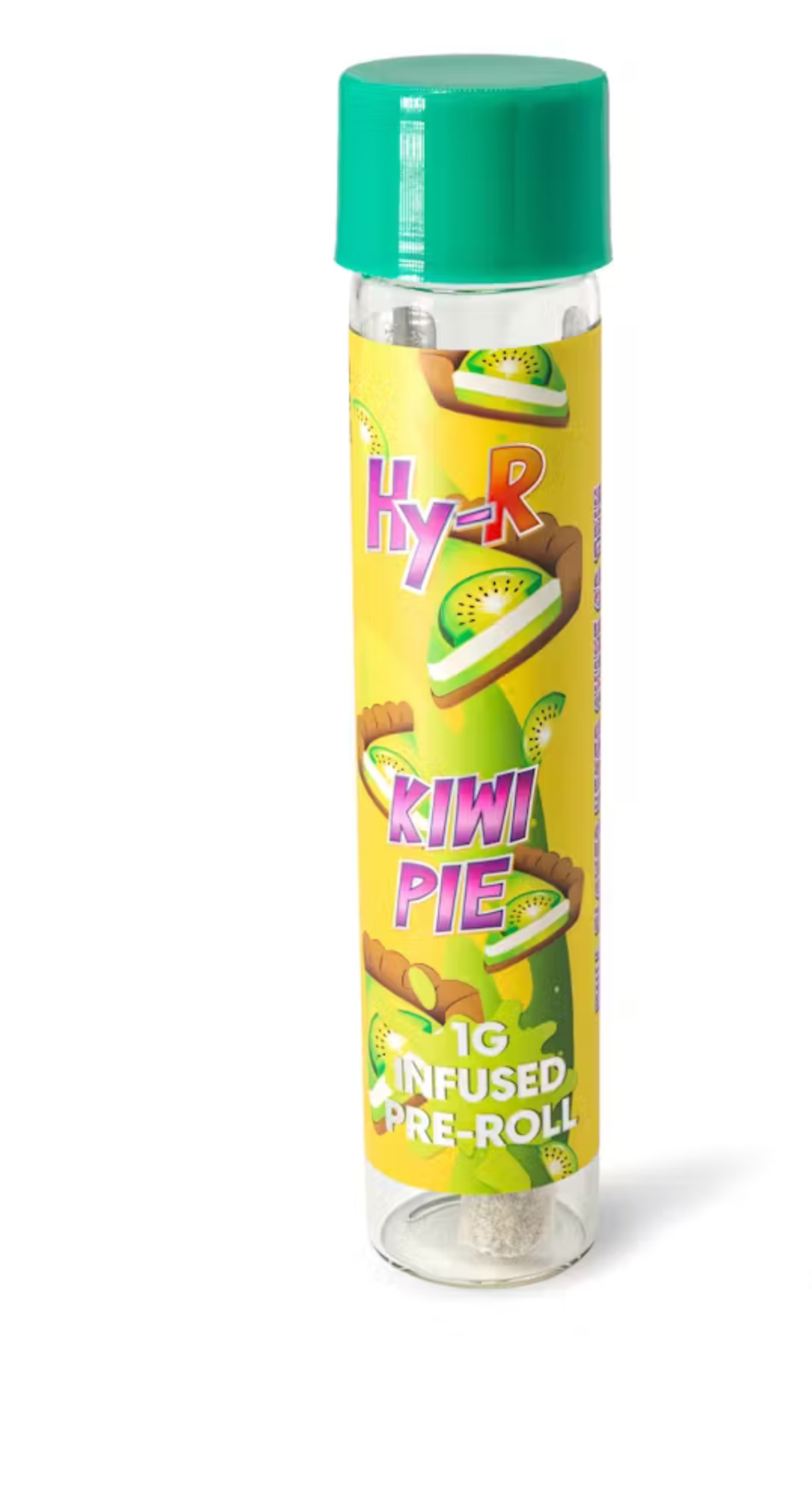 Photograph of product: HY-R: Kiwi Pie 1G Infused Pre-Roll