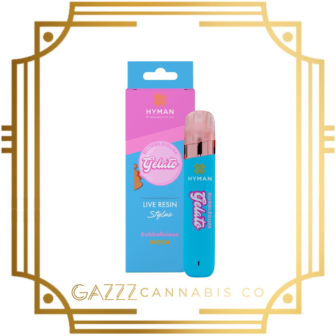 Photograph of product: Disposable - Hyman Stylus AIO | Live - Bubblegum Gelato