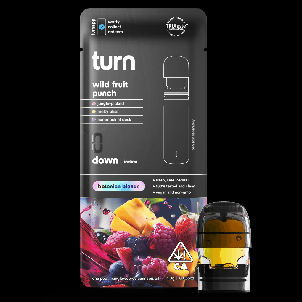 Photograph of product: TURN | WILD FRUIT PUNCH (I) | 1G  BOTANICA BLENDS POD