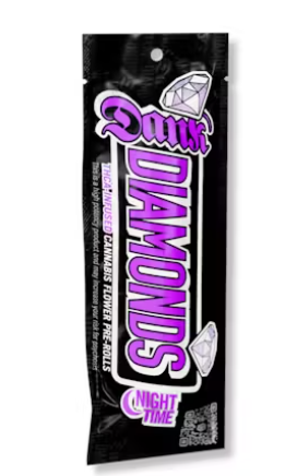 Photograph of product: Bango - Dank Diamonds Cushion Cut 1.5g TH-ouiA-Infused Pre-Roll
