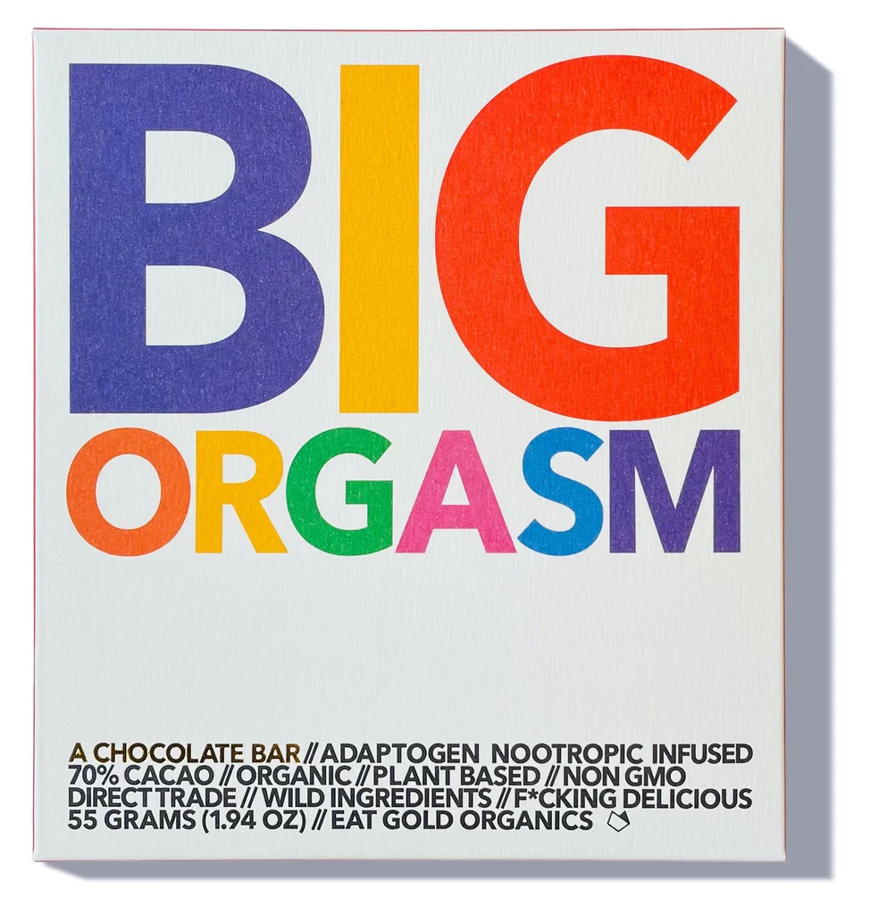 Photograph of product: Big Orgasm - Chocolate Bar