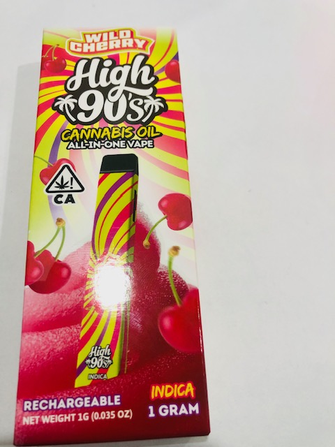 Photograph of product: WILD CHERRY 1G ALL IN ONE - 1 G