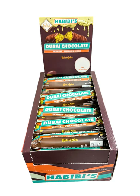 Photograph of product: Habibi's - Exotic Dubai Chocolate