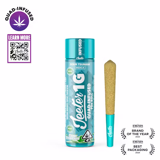 Photograph of product: 1g | Sour Tsunami l | Infused Pre-Roll