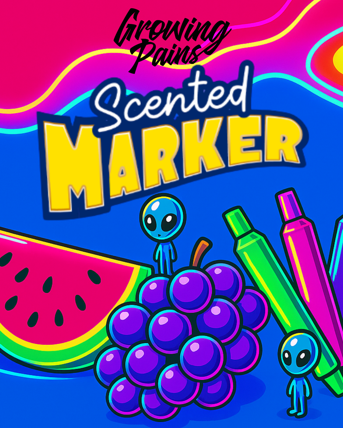Photograph of Product: DELI - GROWING PAINS Scented Marker - 7g