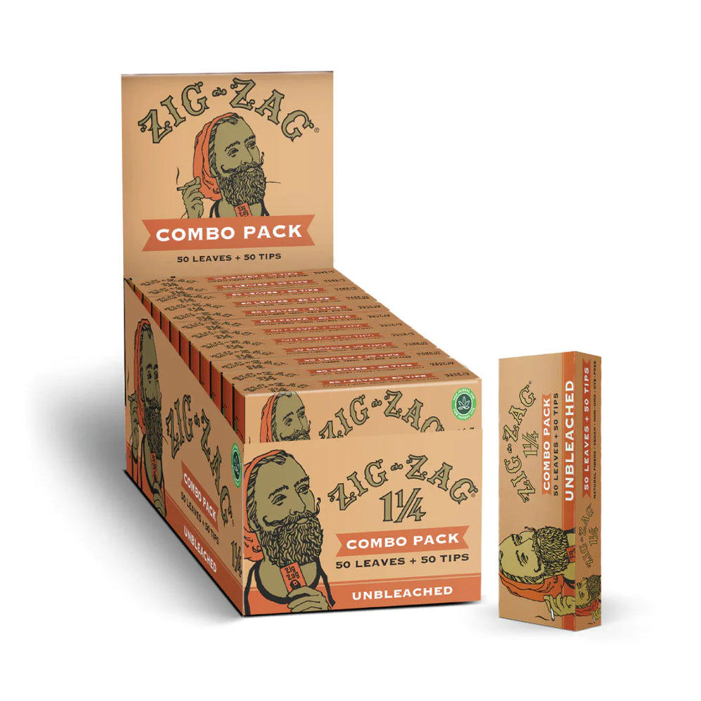 Photograph of product: Zig Zag Combo Pack 50 Leaves + Tips