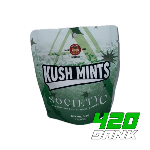 Photograph of product: Society C - Prepack - Kush Mints - 3.5g