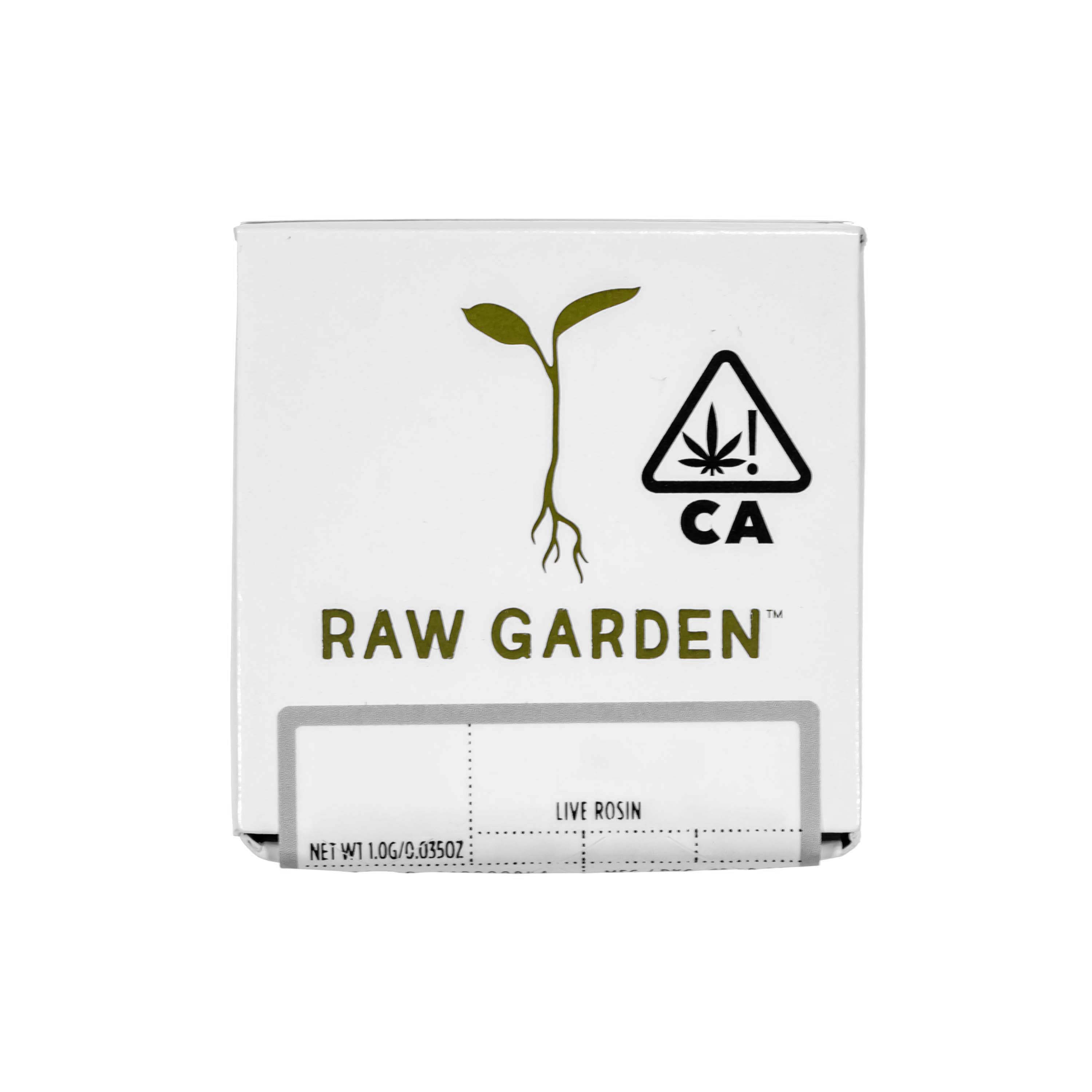 Photograph of product: God's Breath Live Rosin (1g)