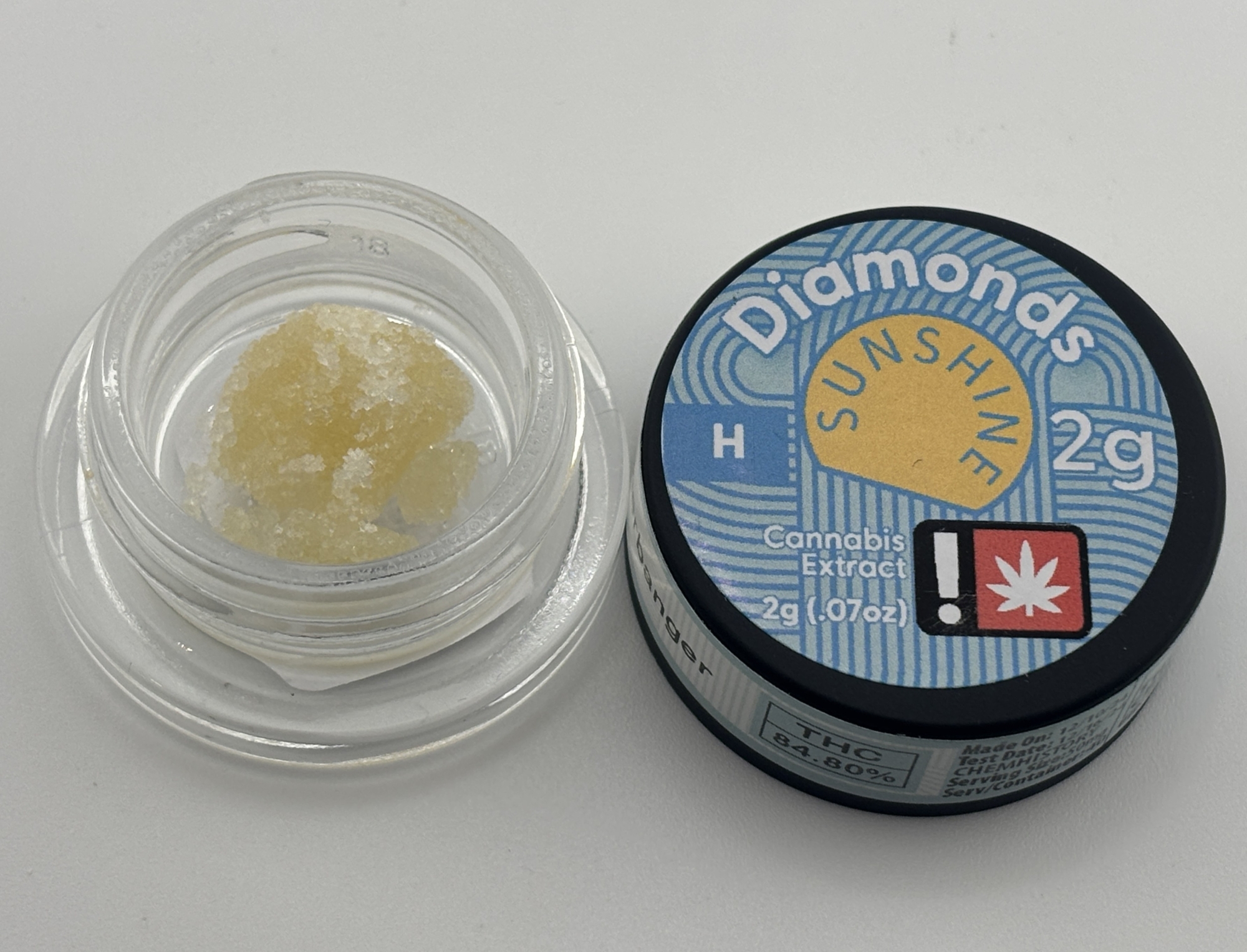 Photograph of product: Sunshine | 2g Diamonds [H] | Sherbanger