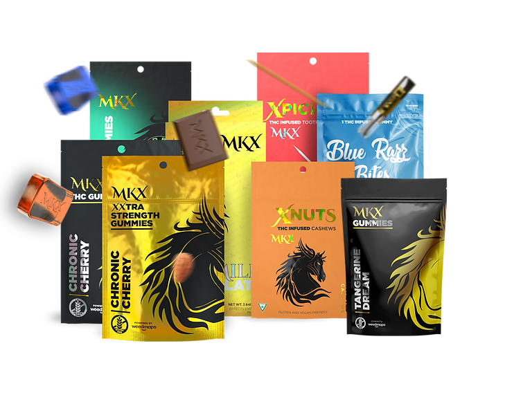 Photograph of product: Mango Tangie | 100mg | MKX