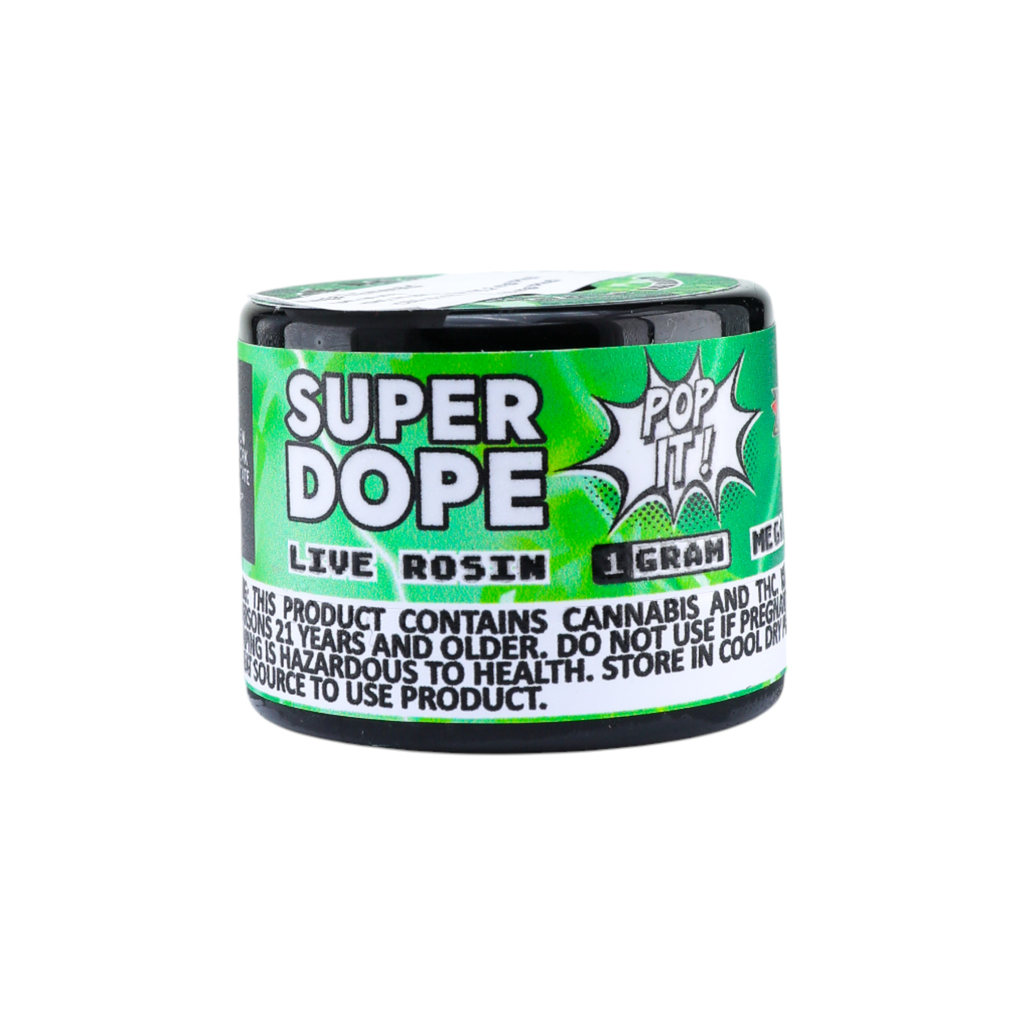 Photograph of product: Super Dope Mega Z Emerald Rosin