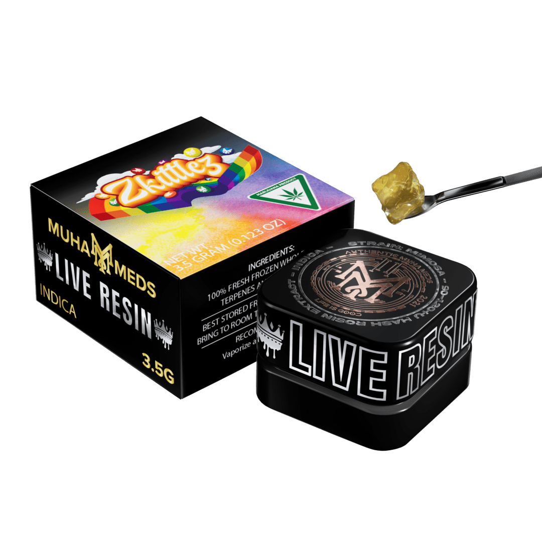 Photograph of product: Zkittlez | 3.5G Live Resin