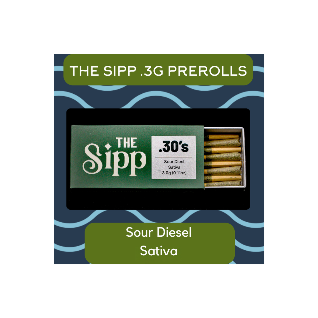 Photograph of product: Sour Diesel | Pre-roll 10pk