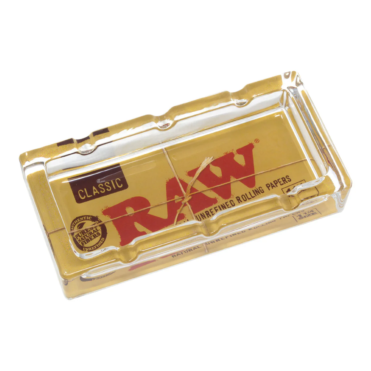 Photograph of product: RAW | Raw Classic Pack Glass Ashtray