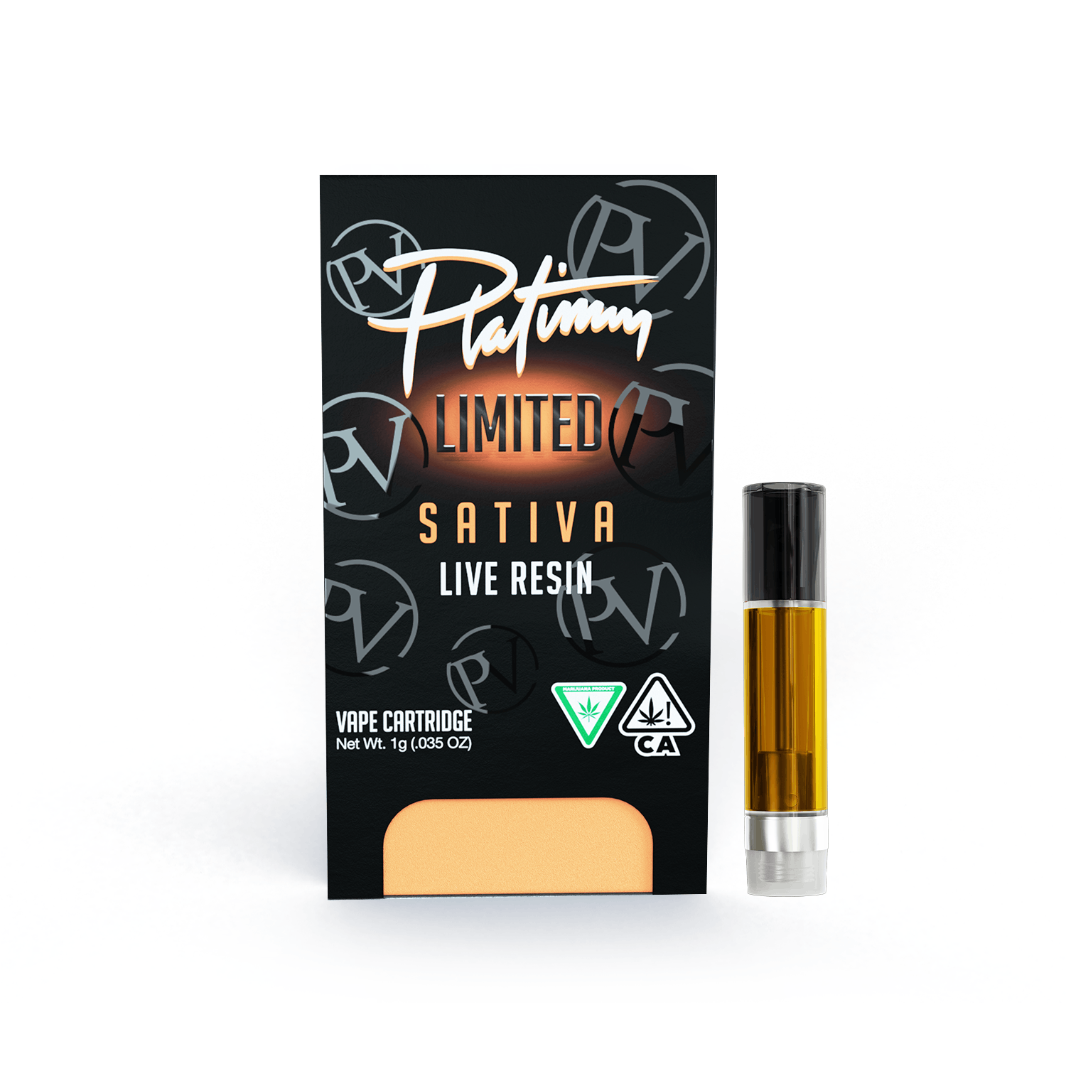 Photograph of product: Platinum Vape | Blue Dream | Live Resin Cartridge | 1g