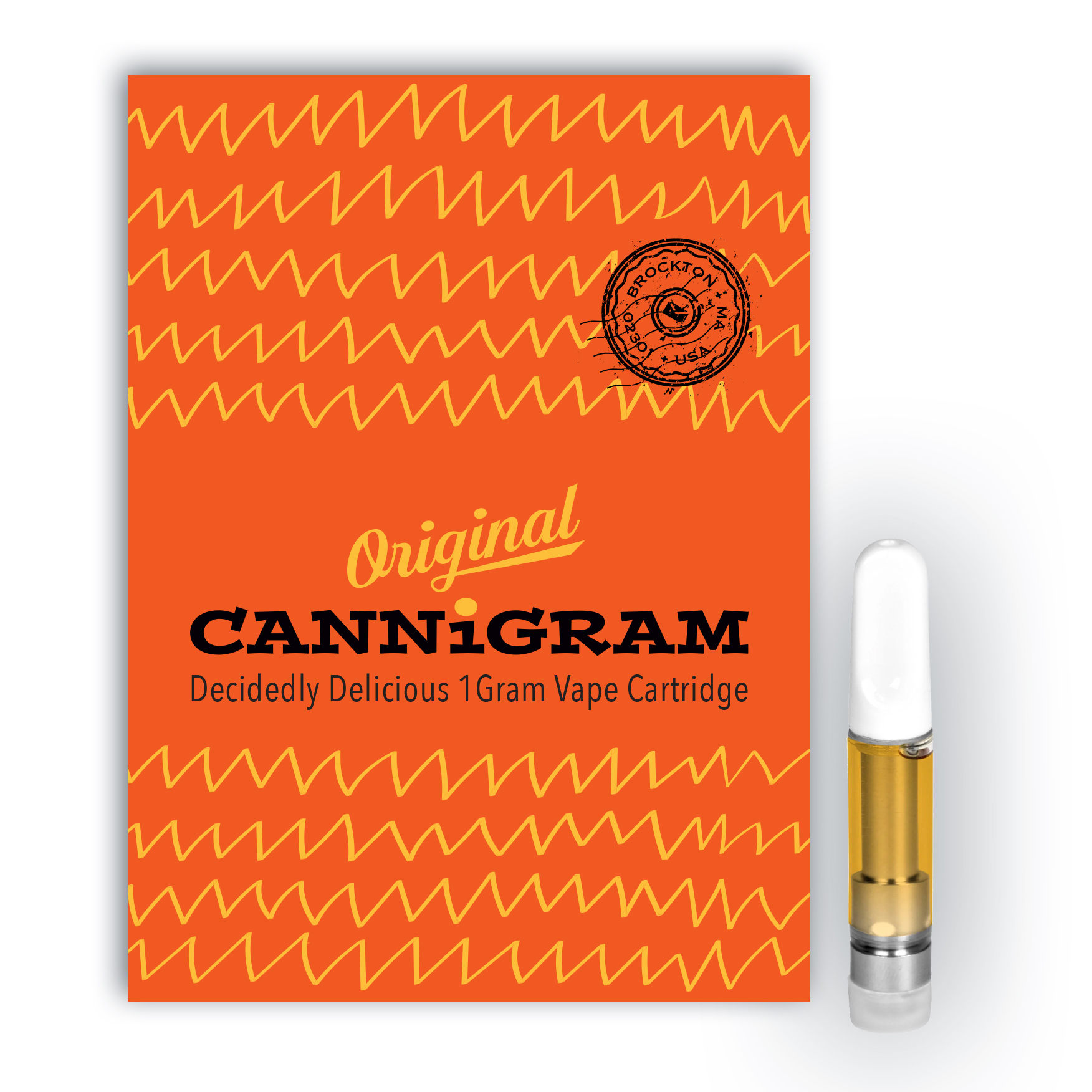 Photograph of product: Glazed Donut 1.0g 510 Cartridge