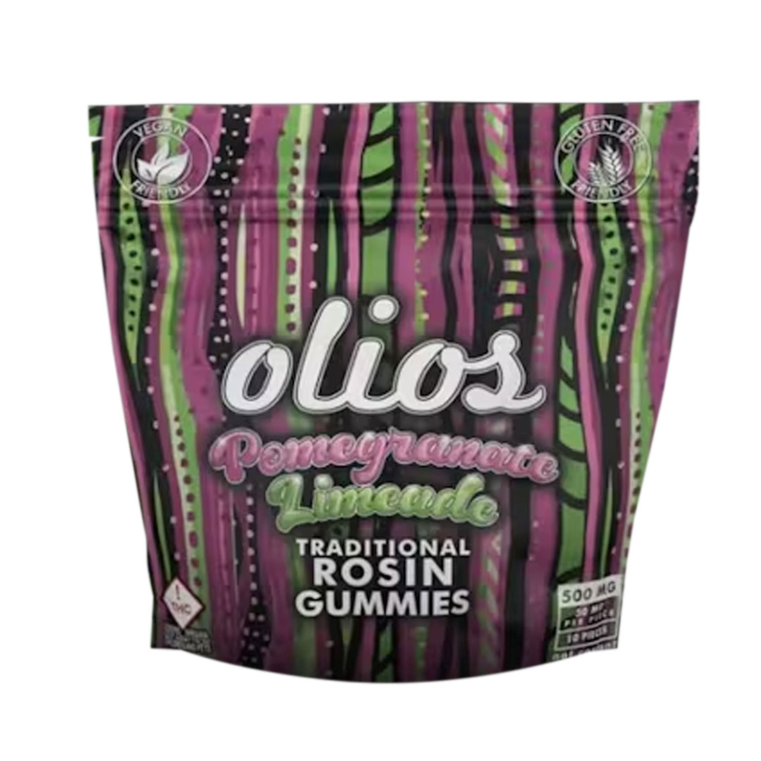 Photograph of product: Olio | Gummies | Pomegranate Limeade